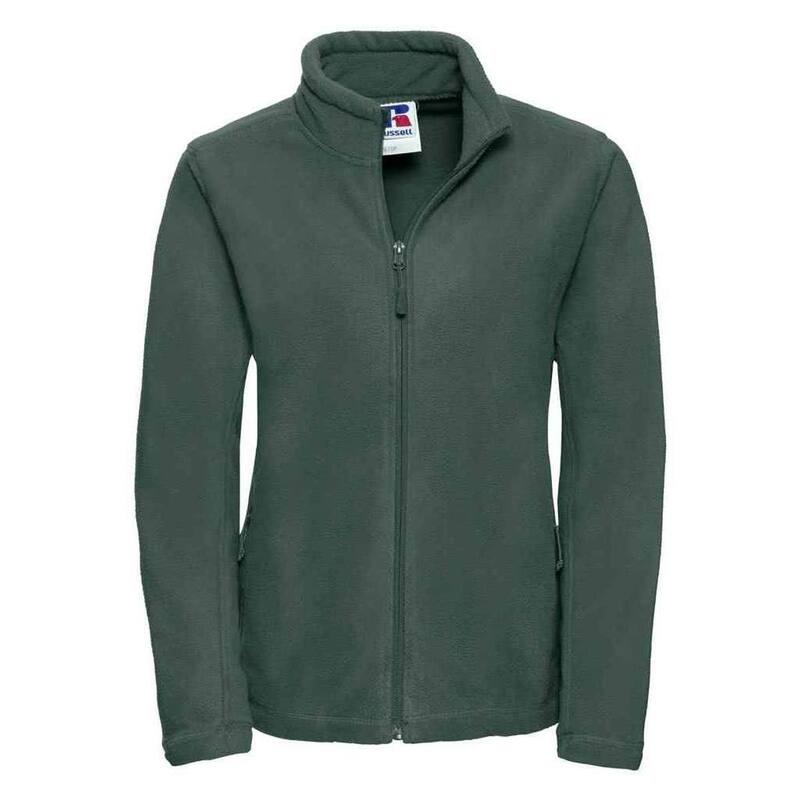 ラッセルアスレチック レディース アウター ジャケット・ブルゾン フリース Russell Athletic Russell Womens/Ladies Outdoor Fleece Jacket Bottle