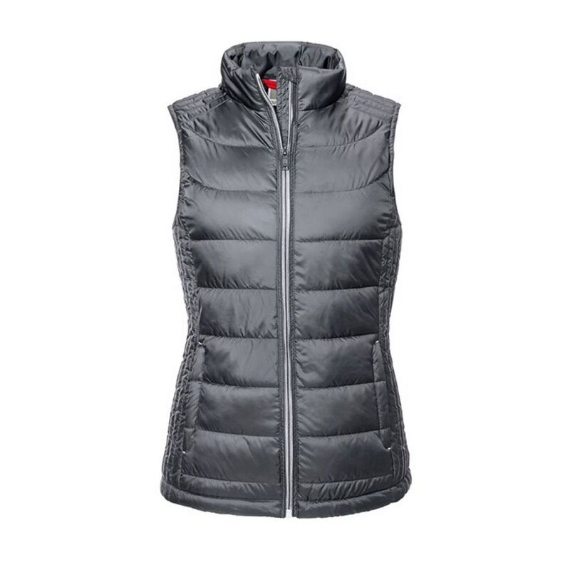 ラッセルアスレチック レディース アウター 上衣・上衣 Russell Athletic Russell Womens/Ladies Nano Body Warmer Iron