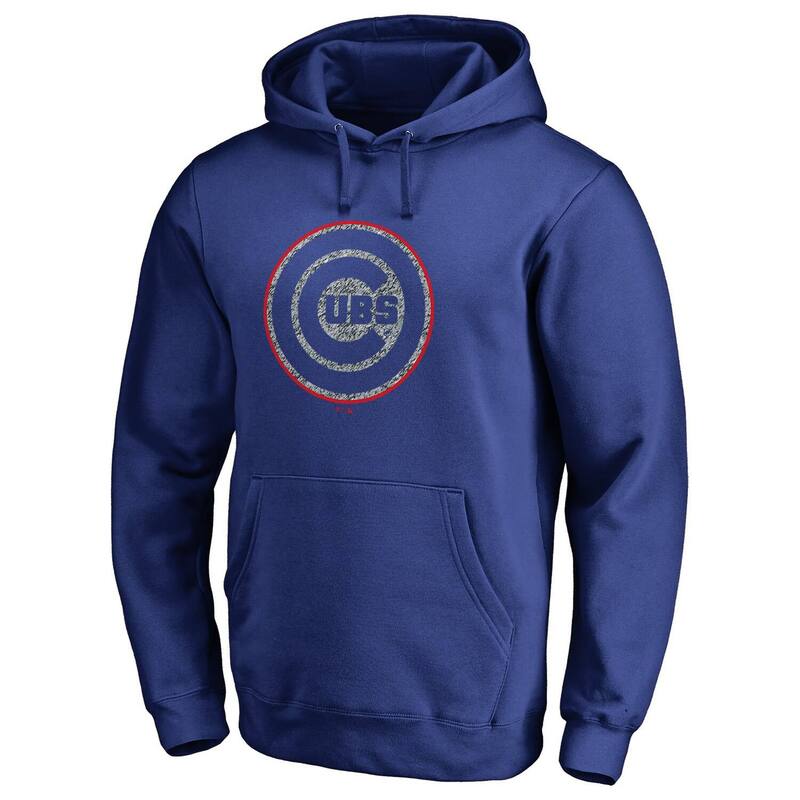 アンブランデッド レディース トップス プルオーバー ロゴタイプ パーカー Unbranded Men\u0027s Royal Chicago Cubstatic Logo Pullover Hoodie Cublue 青み
