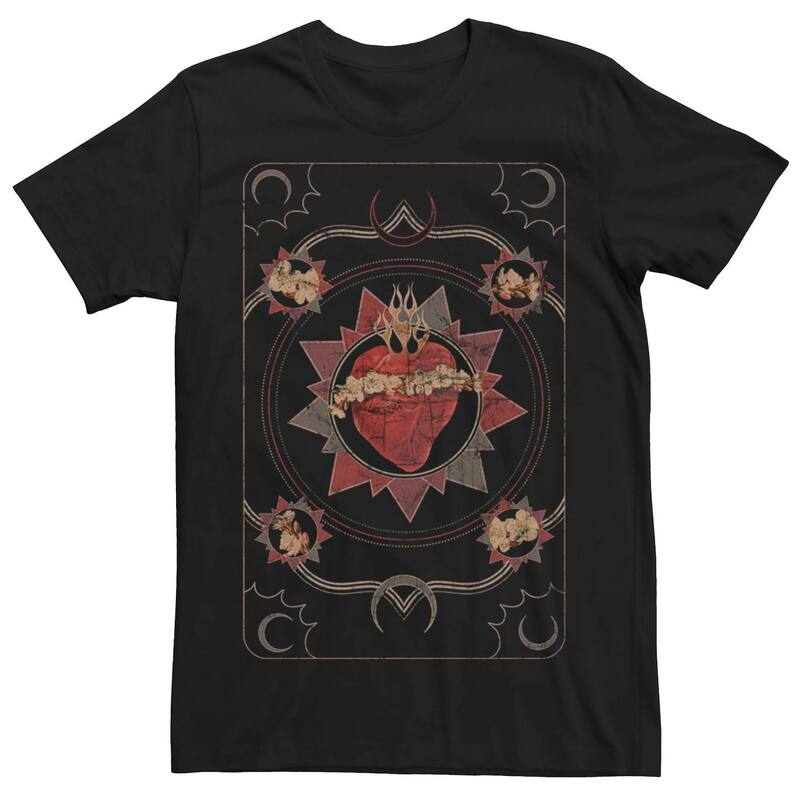 アンブランデッド レディース トップス Tシャツ Unbranded Men'sacred Heartarot Design Tee Black ブラック｜ReVida 店