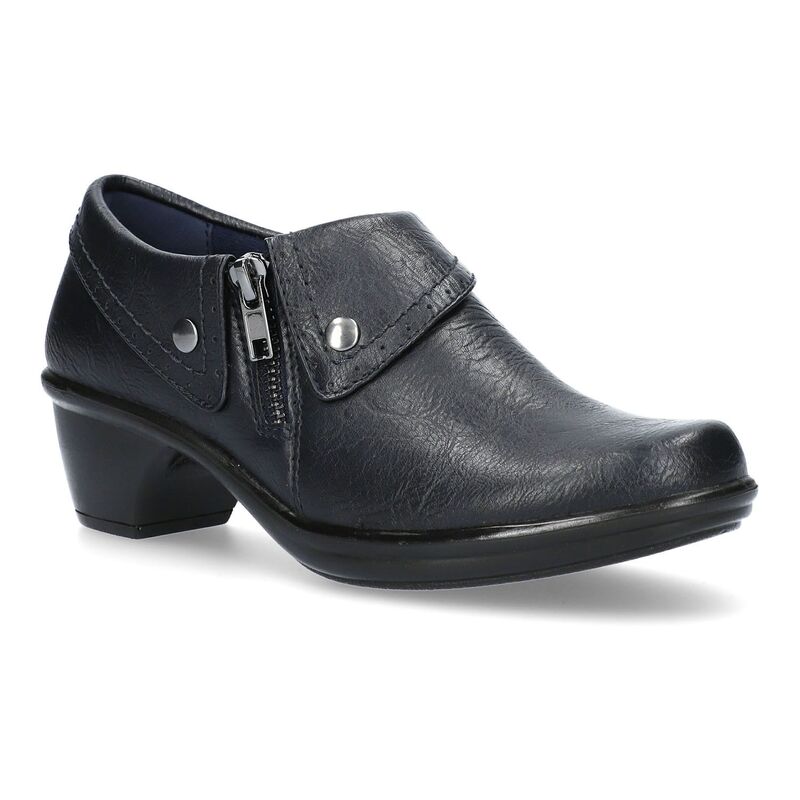 イージーストリート レディース シューズ サンダル アンクル ブーツ Easy Street Darcy Women's Ankle Boots Navy ネイビー