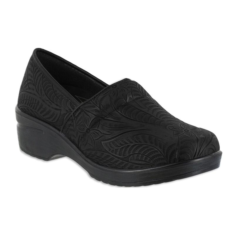 イージーストリート レディース シューズ サンダル Easy Works by Easy Street Lyndee Women's Work Shoes Black Tool ブラック