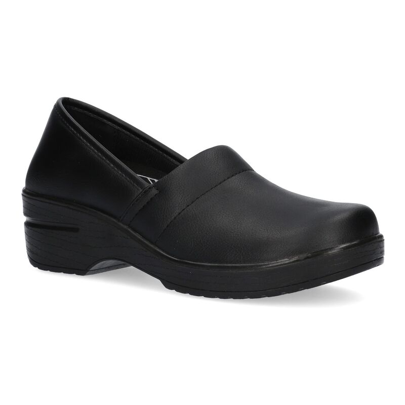 イージーストリート レディース シューズ サンダル Easy Works by Easy Street Laurie Women's Work Clogs Black ブラック｜ReVida 店