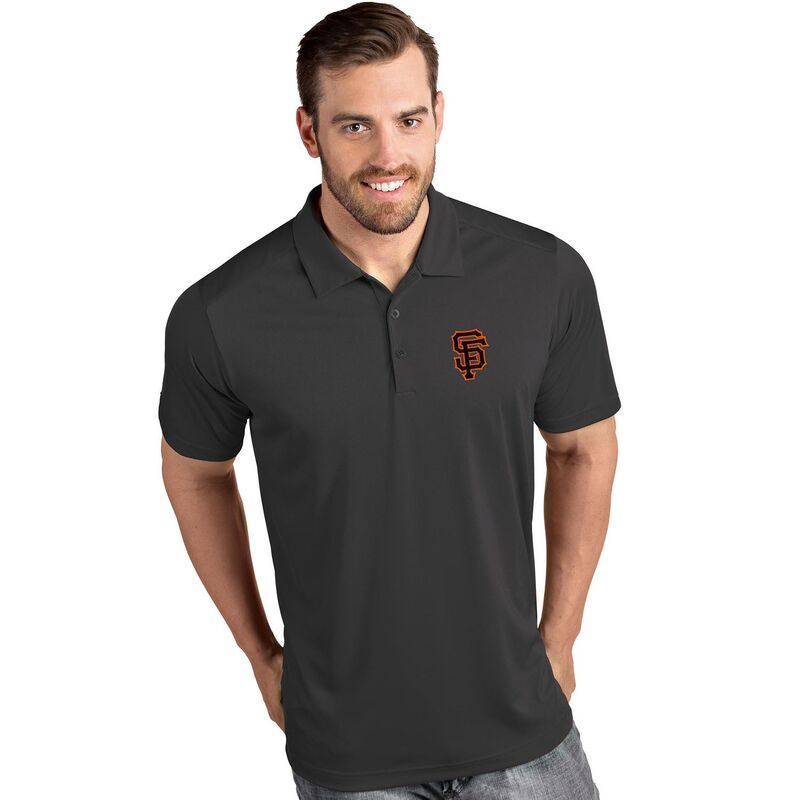 アンティグア レディース トップス Tシャツ ポロシャツ Men Antigua San Francisco Giants Tribute Polo Gnt Gray グレー