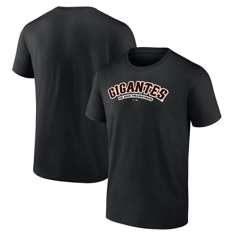 アンブランデッド レディース トップス Tシャツ ロゴ Unbranded Men's Black San Francisco Giantspanish Logo T-Shirt Gnt Black ブラック|ReVida 店