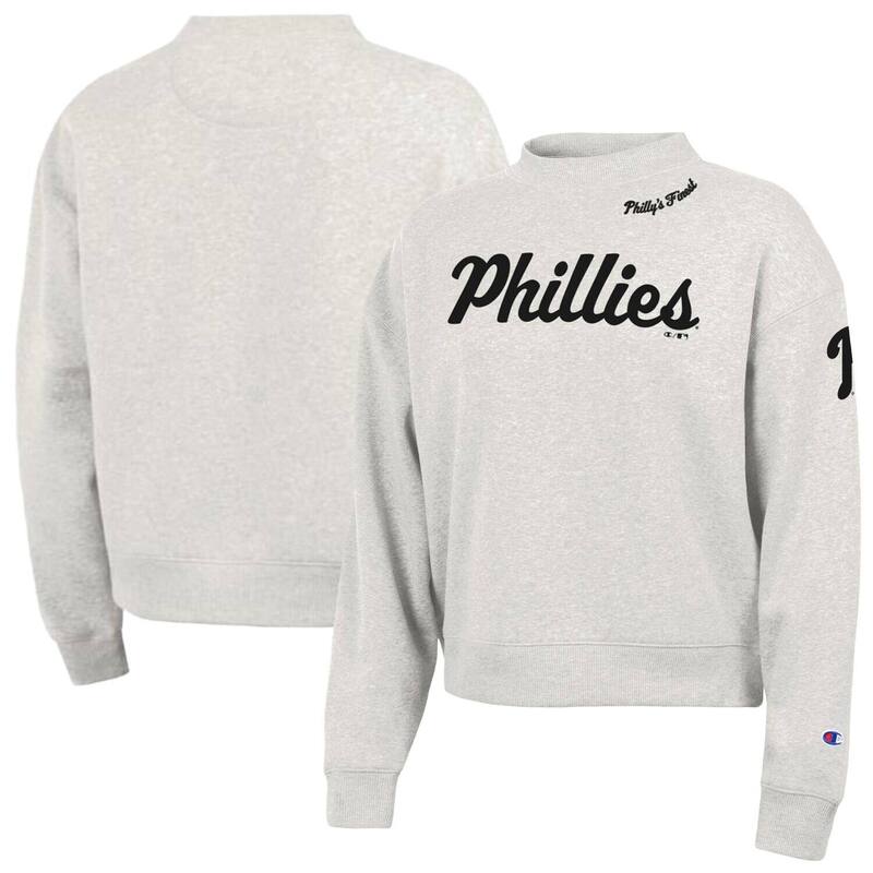 チャンピオン レディース トップス Tシャツ スウェット Women's Champion Stone Philadelphia Phillies Triumph Tri-Blend Sweatshirt Phl Multi マルチカラー