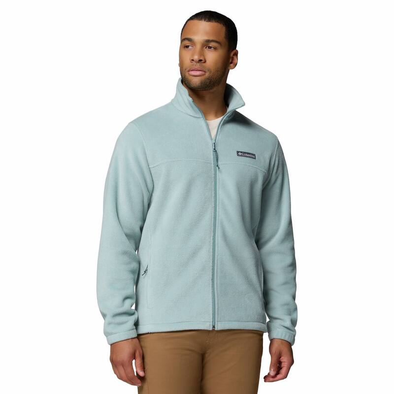 コロンビア レディース アウター ジャケット・ブルゾン Tシャツ フリース Men's Columbia Steens Mountain Full-Zip Fleece Jacket Crushed Blue ブルー｜ReVida 店