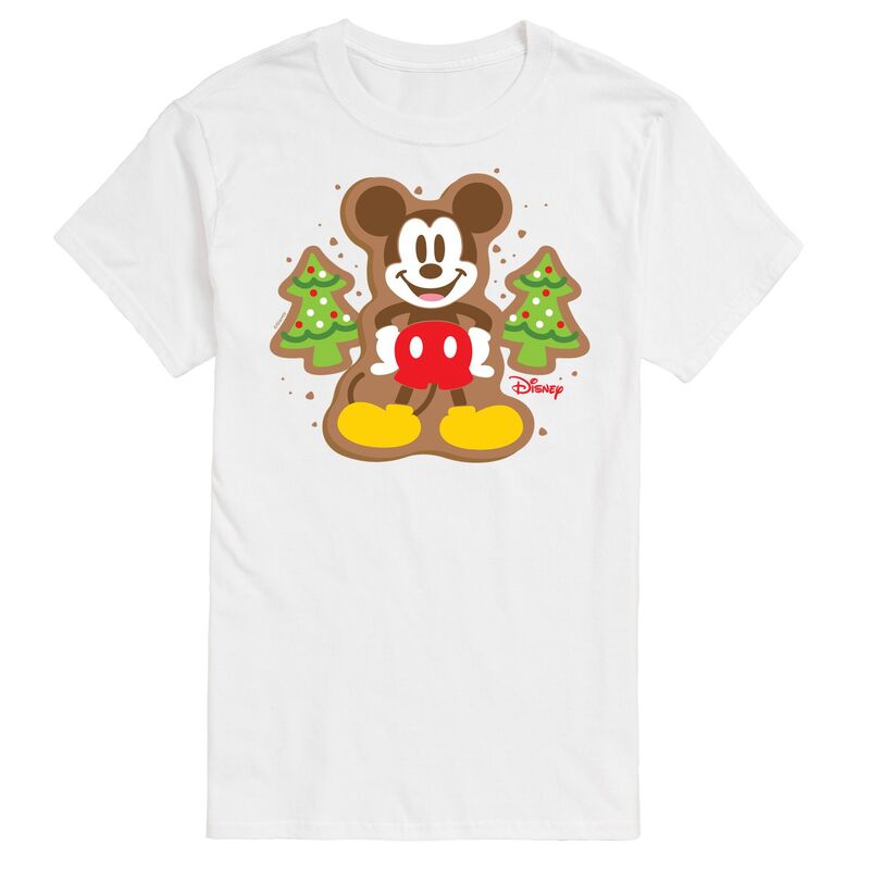 ディズニー レディース トップス Tシャツ トール グラフィック Disney's Big & Tall Mickey Cookie Graphic Tee White ホワイト