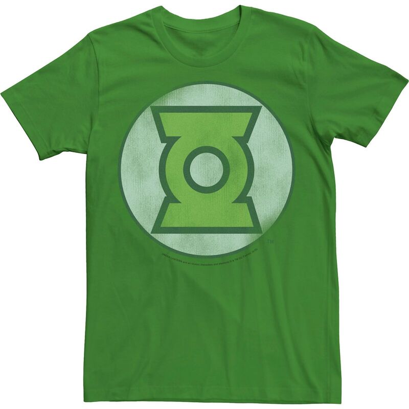 アニメキャラクター レディース トップス Tシャツ ヴィンテージ Licensed Character Men's Green Lantern Vintage Lantern Comic Tee Kelly グリーン｜ReVida 店