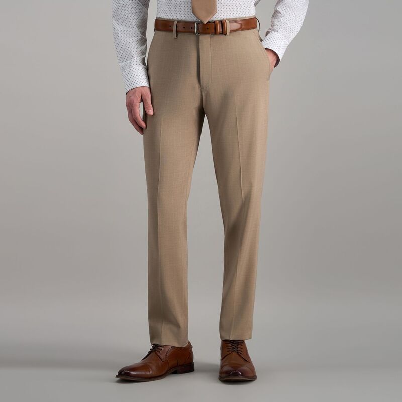 ハガー レディース ボトムス カジュアルパンツ Men's Haggar Smart Wash Repreve Slim-Fit Suit Pants Taupe トープ｜ReVida 店