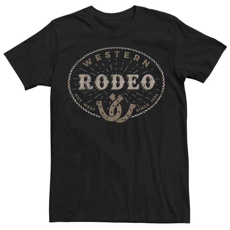 アンブランデッド レディース トップス Tシャツ グラフィック Unbranded Men's Western Rodeout West Since 1854 Graphic Tee Black ブラック