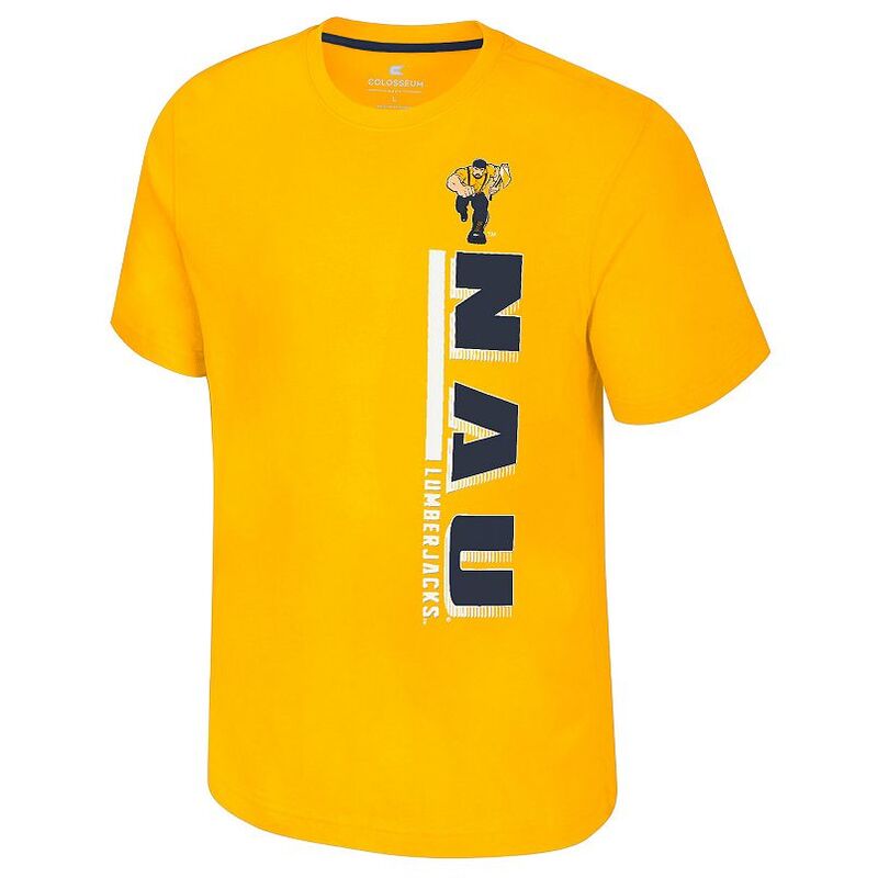 アンブランデッド メンズ トップス Tシャツ グラフィック Unbranded Men's Northern Arizona Lumberjacks Bar Linear Graphic Tee No Color