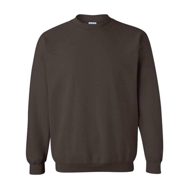 ギルダン レディース トップス Tシャツ クルーネック スウェット Gildan Unisex Adult Heavy Blend Crew Neck Sweatshirt Dark Chocolate チョコレート