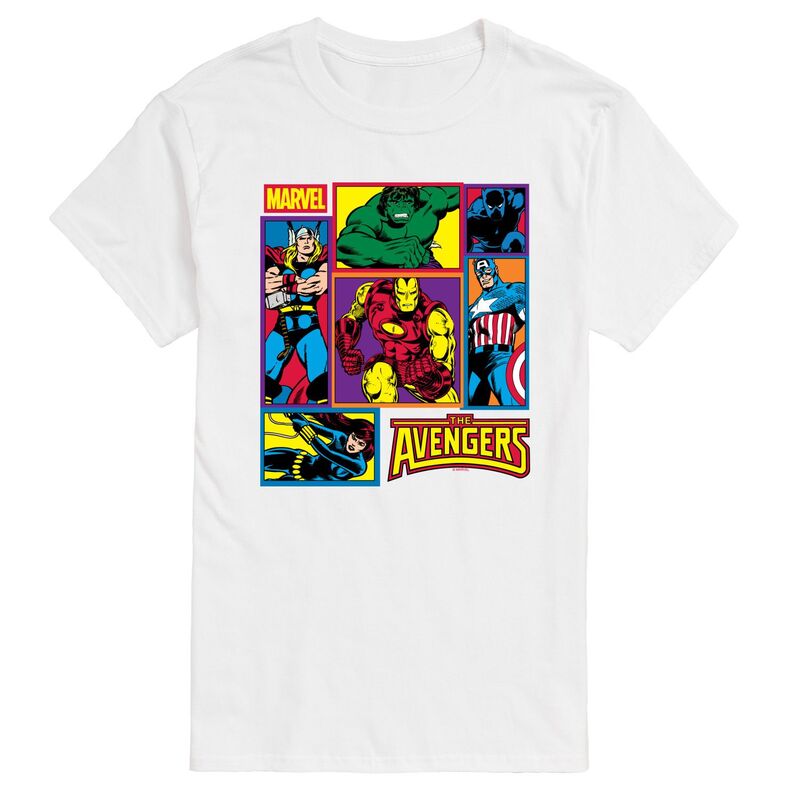 マーベル レディース トップス Tシャツ トール グラフィック Big & Tall Marvel The Avengers Graphic Tee White ホワイト 6,915円