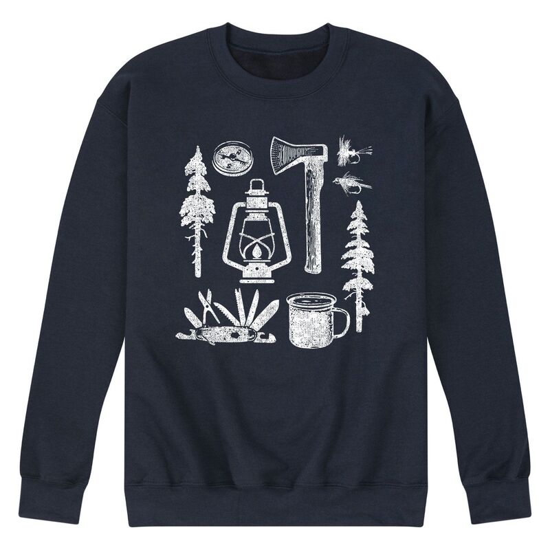 アニメ文字記号 レディース トップス プルオーバー 汗水 Licensed Character Men\u0027s Outdoor Gear Sweatshirt Blue 青色