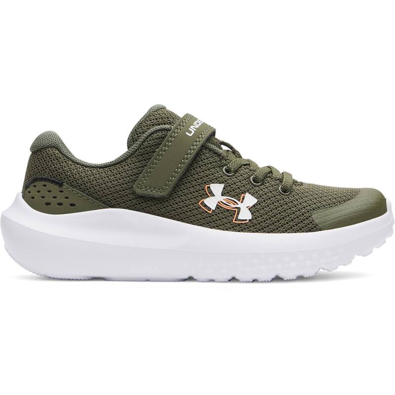 アンダーアーマー レディース シューズ スニーカー Under Armour Surge 4 AC Little Kids Running Shoes Marine Green 緑であること