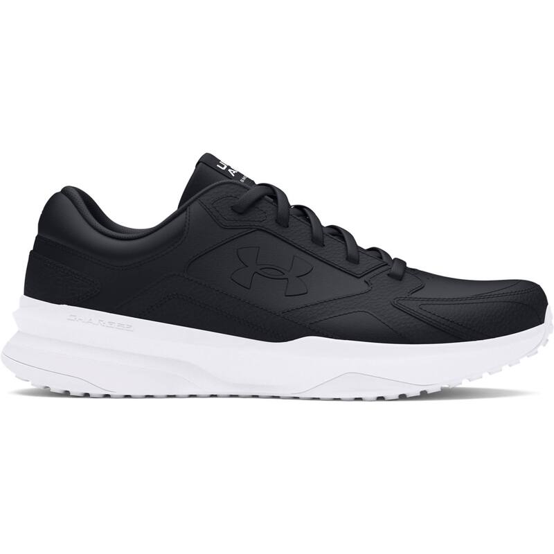 アンダーアーマー レディース シューズ スニーカー Under Armour Edge LTHR Men\u0027s Training Shoes Black 黒いこと
