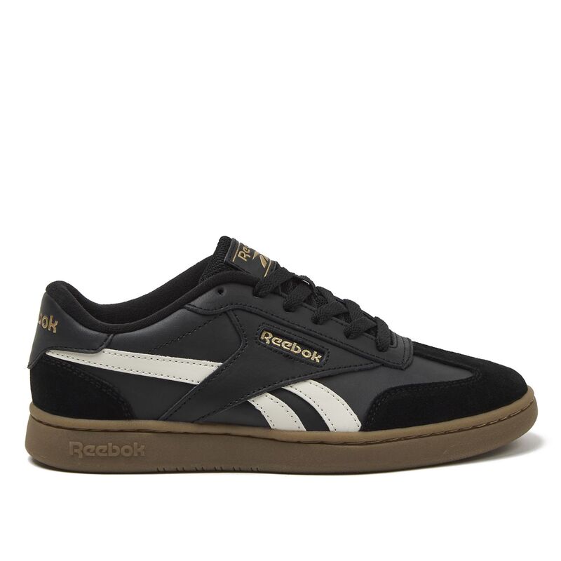 リーボック レディース シューズ スニーカー Reebok Forte Lounger Women'sneakers Black Natural Yellow ブラック