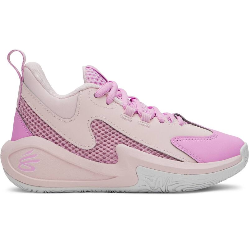アンダーアーマー レディース シューズ スニーカー Under Armour Curry 3Z 25 SDE Little Kids Basketball Shoes Pink Dusk サクラ色