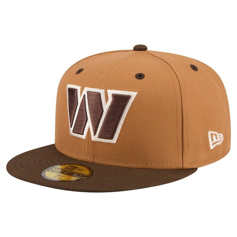 ニューエラ レディース アクセサリー 帽子 Men's New Era Light Brown/Dark Brown Washington Commanders Two-Tone Walnut 59FIFTY Fitted Hat Wft Lt Bro ブラウン