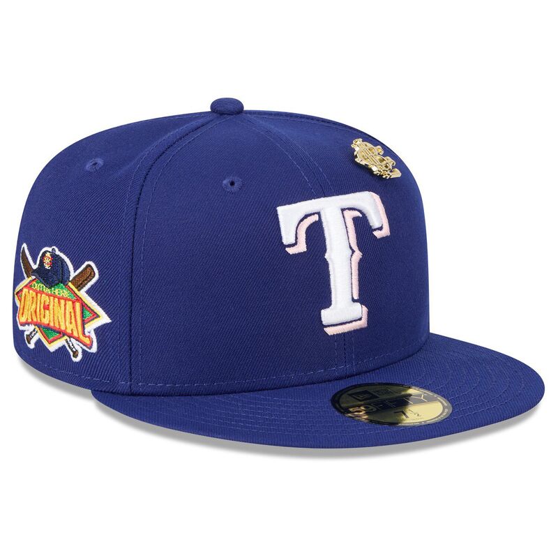 ニューエラ レディース アクセサリー 帽子 Men's New Era Royal Texas Rangers 2025 Big League Chew 59FIFTY Fitted Hat Rgr Blue ブルー