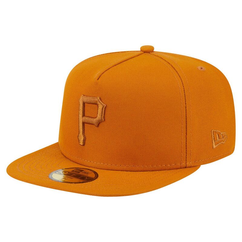 ニューエラ レディース アクセサリー 帽子 Men's New Era Orange Pittsburgh Pirates Color Pack A-Frame 59FIFTY Fitted Hat Pir Orange オレンジ