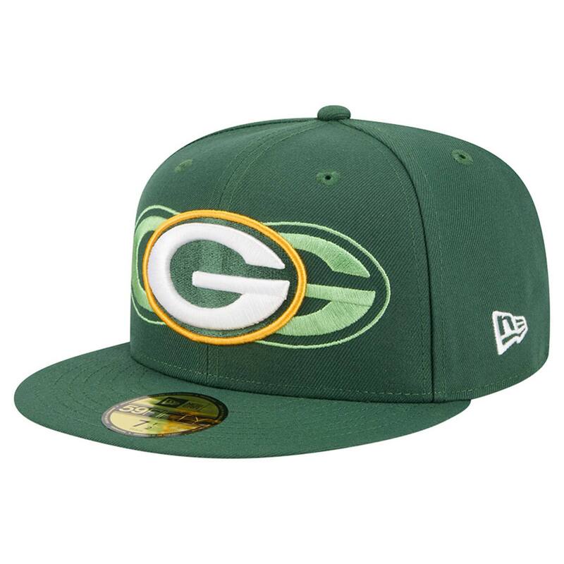 ニューエラ レディース アクセサリー 帽子 Men's New Era Green Bay Packers Tri-Hit 59FIFTY Fitted Hat Pkr Green グリーン