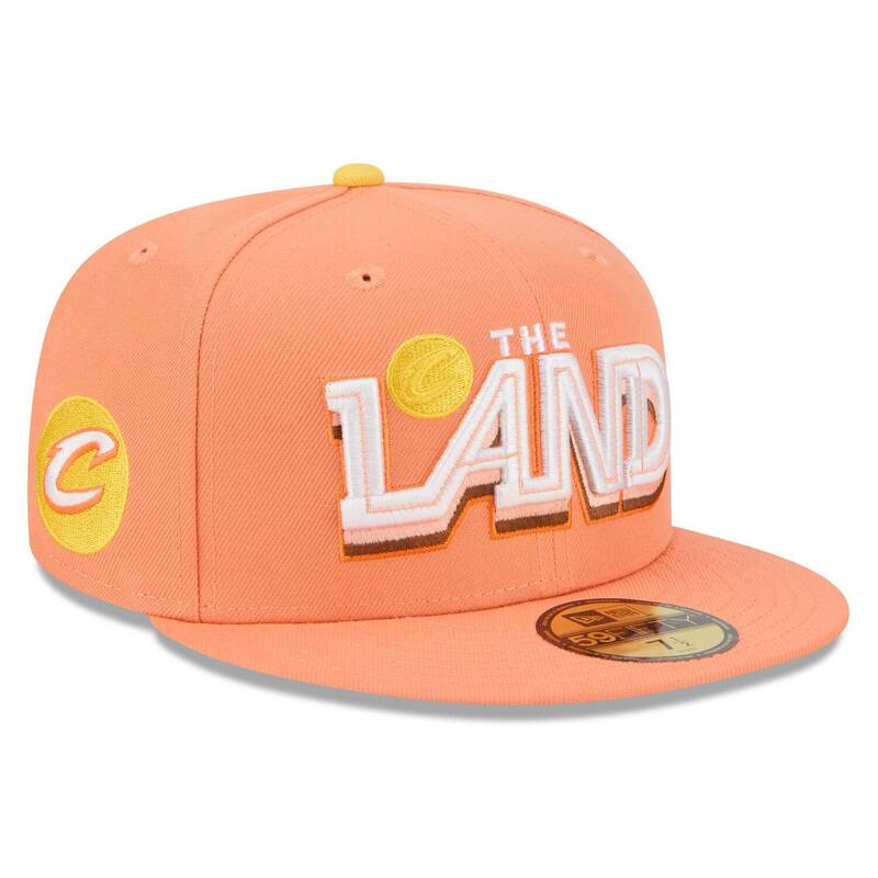 ニューエラ レディース アクセサリー 帽子 Men's New Era Orange Cleveland Cavaliers 2025/26 City Edition 59FIFTY Fitted Hat Cav Orange オレンジ