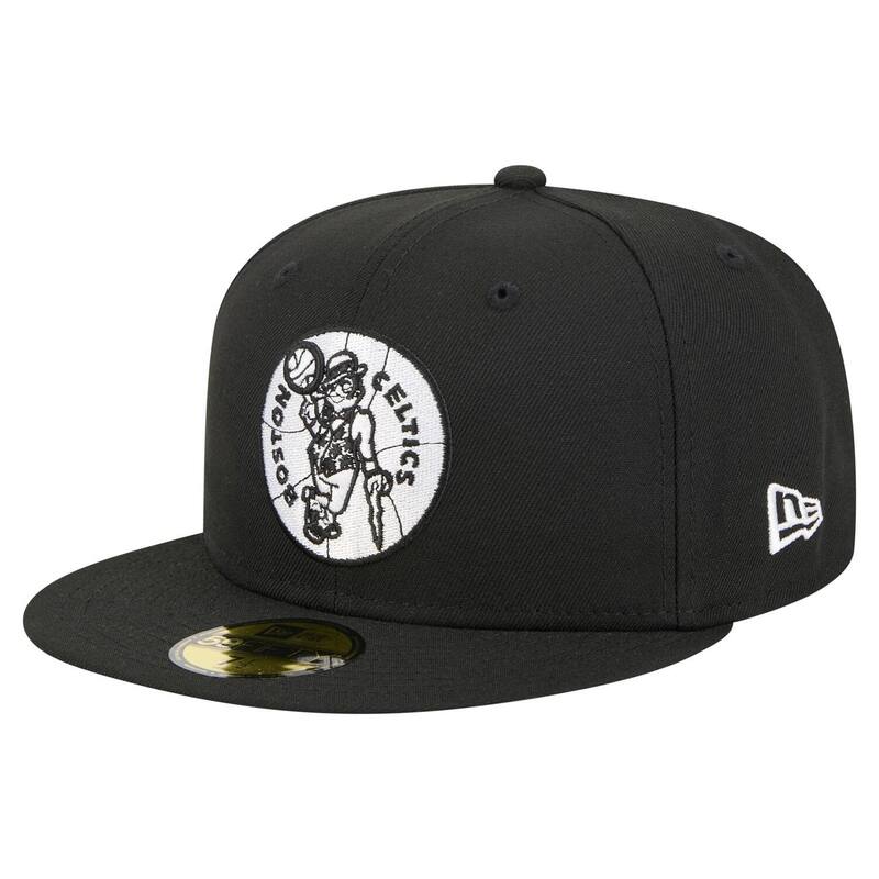 ニューエラ レディース アクセサリー 帽子 Men's New Era Black Boston Celtics 59FIFTY Fitted Hat Cel Black ブラック