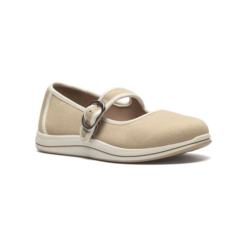 クラークス レディース シューズ サンダル Clarks Cloudsteppers Breeze Janey Women's Cushioned Mary Jane Shoesand サンド｜ReVida 店 18,480円