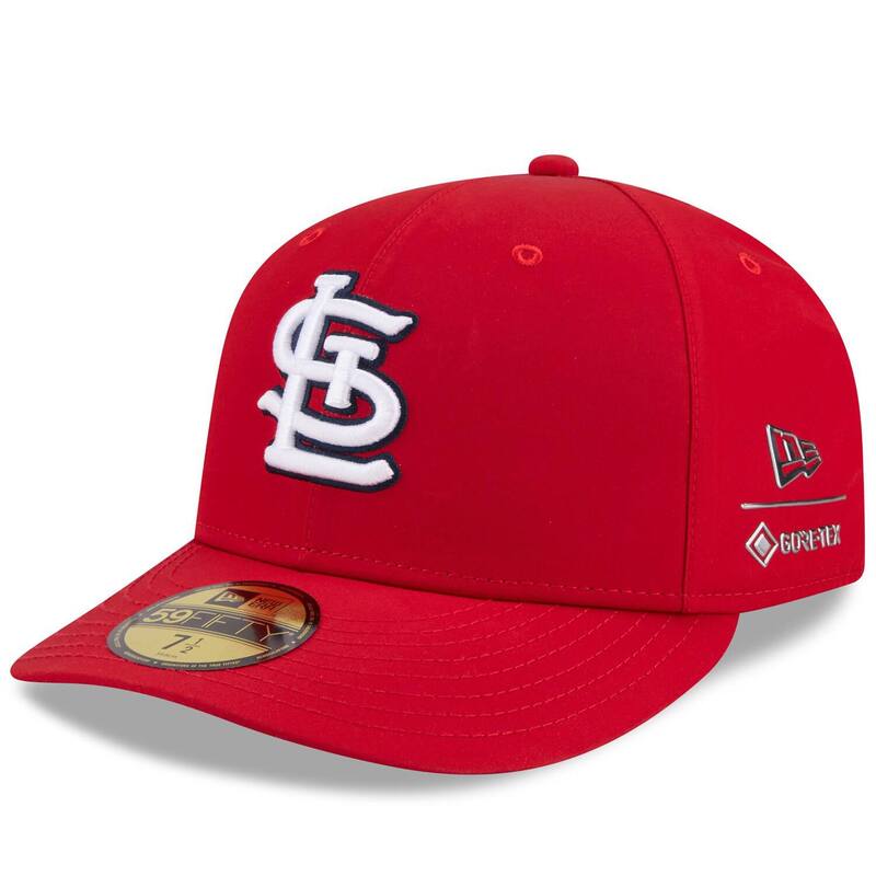 ニューエラ レディース アクセサリー 帽子 Men's New Era x GORE-TEX Red St. Louis Cardinals 59FIFTY Fitted Hat Crd Red レッド