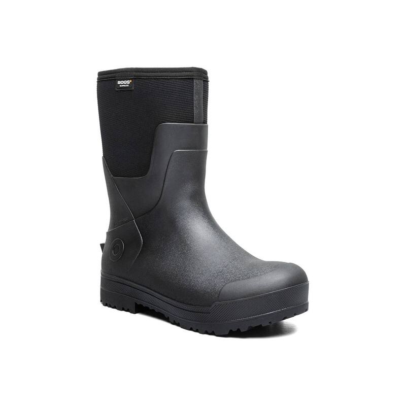 ボグス レディース シューズ ブーツ・レインブーツ Bogs Men\u0027s All Season Waterproof Mid-Calf Boots Black 黒いこと