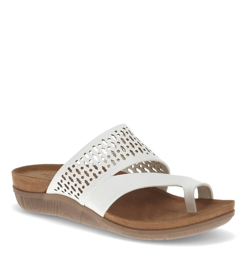 ベアトラップス レディース シューズ サンダル Baretraps Juny Women\u0027slip-On Slide Sandals White Tan 白いこと