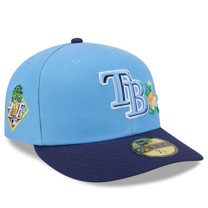 ニューエラ レディース アクセサリー 帽子 Men's New Era Light Blue/Navy Tampa Bay Rays 2026 Spring Training 59FIFTY Fitted Hat Ray Light ネイビー