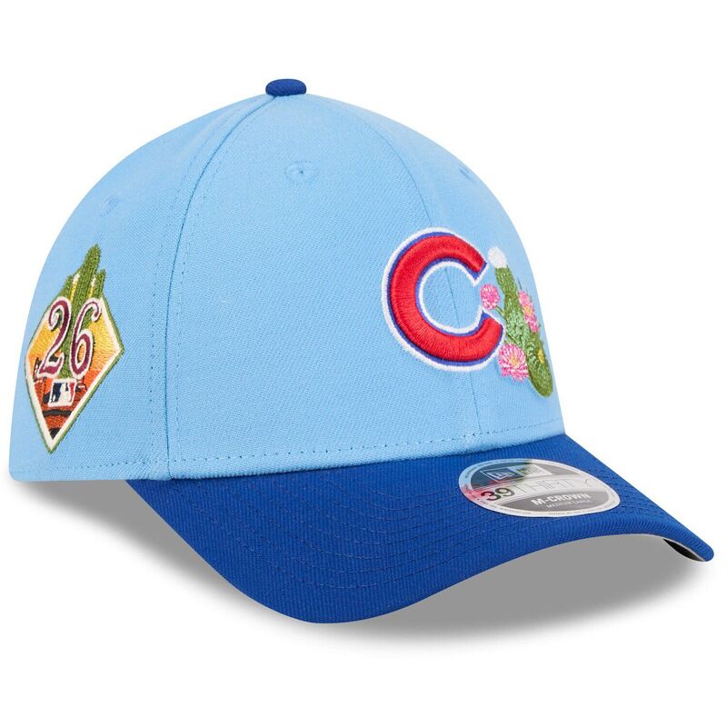 ニューエラ レディース アクセサリー 帽子 Men's New Era Light Blue/Royal Chicago Cubs 2026 Spring Training M-Crown 39THIRTY Flex Hat Cub Light ブルー