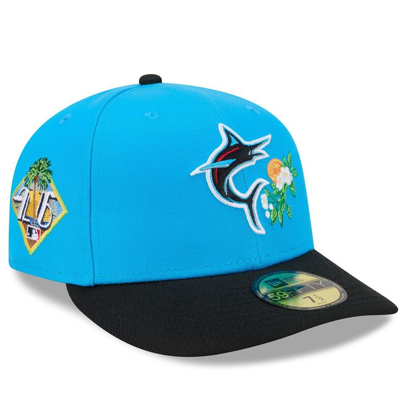ニューエラ レディース アクセサリー 帽子 Men's New Era Blue/Black Miami Marlins 2026 Spring Training 59FIFTY Fitted Hat Mrl Blue ブルー