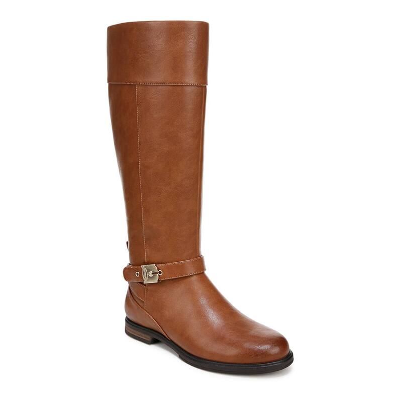 御医者さん・肩かけ レディース シューズ ブーツ・レインブーツ Dr. Scholl\u0027s Hello Rider Women\u0027s Riding Boots Honey Faux