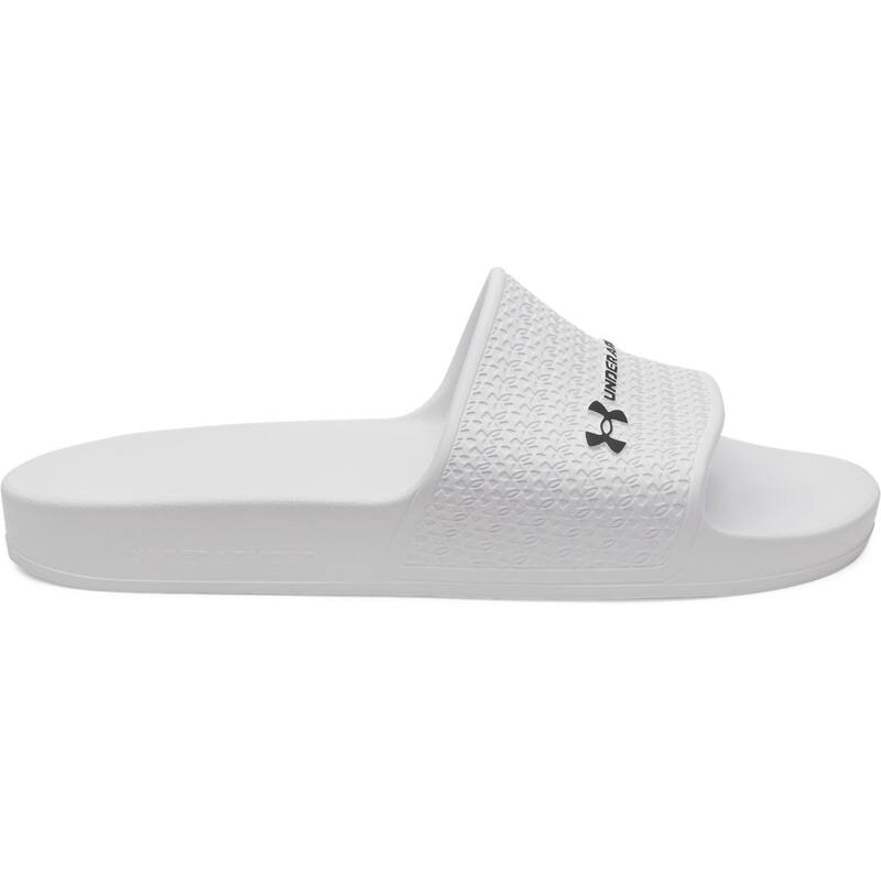 アンダーアーマー レディース シューズ サンダル Under Armour ARMR Shower Men'slide Sandals White Black ホワイト
