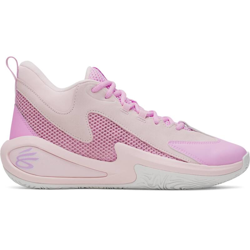 アンダーアーマー レディース シューズ スニーカー スピード競技 Under Armour Curry 3Z 25 SDE Adult Lace-Up Basketball Shoes Pink Dusk サクラ色