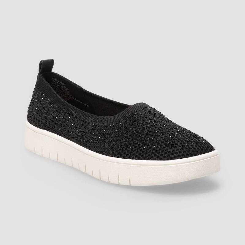ソノマ レディース シューズ スニーカー Sonoma Goods For Life Stretch Ballet Women'slip-On Sneakers Black ブラック｜ReVida 店