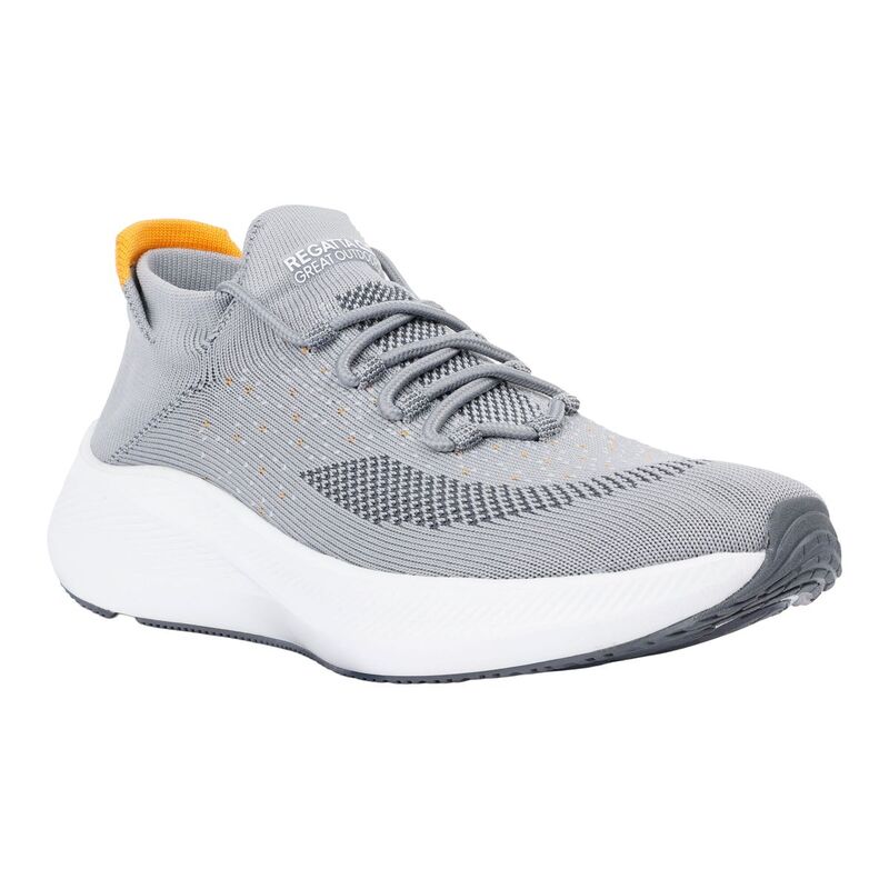 レガッタ レディース シューズ スニーカー Regatta Mens Orton Trainerstorm Gray And Orange グレー