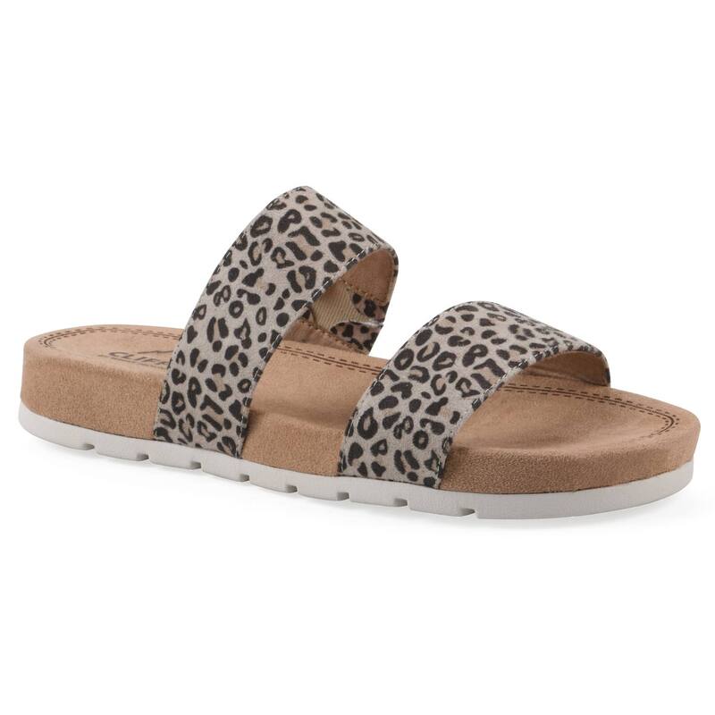 クリフバイホワイトマウンテン レディース シューズ サンダル Cliffs by White Mountain Tahlie Women'slide Sandals Naturaleopard アニマル 11,665円
