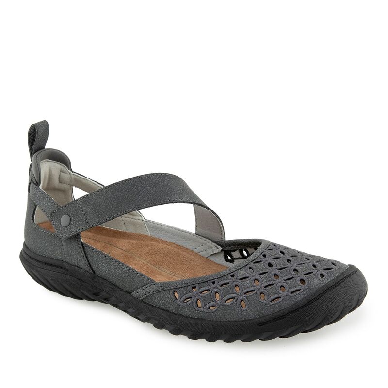 ジャイビーユー レディース シューズ サンダル JBU BIANCA Women's Casual Mary Jane Shoes Charcoal チャコール