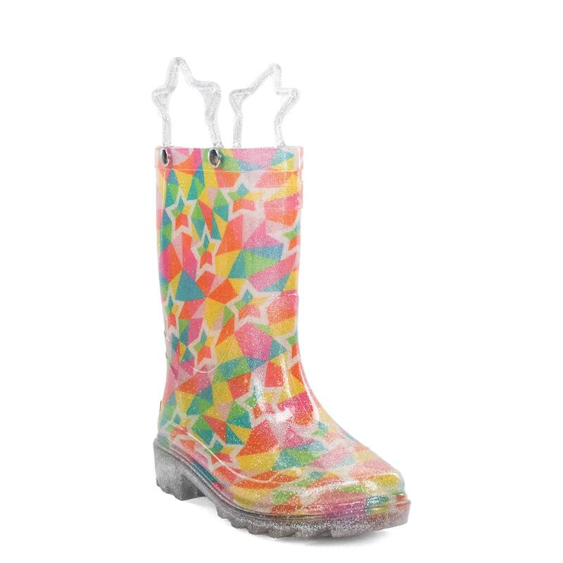ウエスタンチーフ レディース シューズ ブーツ・レインブーツ Western Chief Star Kaleidoscope Kids Lighted Rain Boots Multi マルチカラー