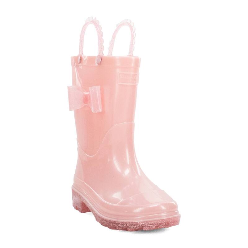 ウエスタンチーフ レディース シューズ ブーツ・レインブーツ Western Chief Lighted Girls' Bow Accent Rain Boots Pink ピンク