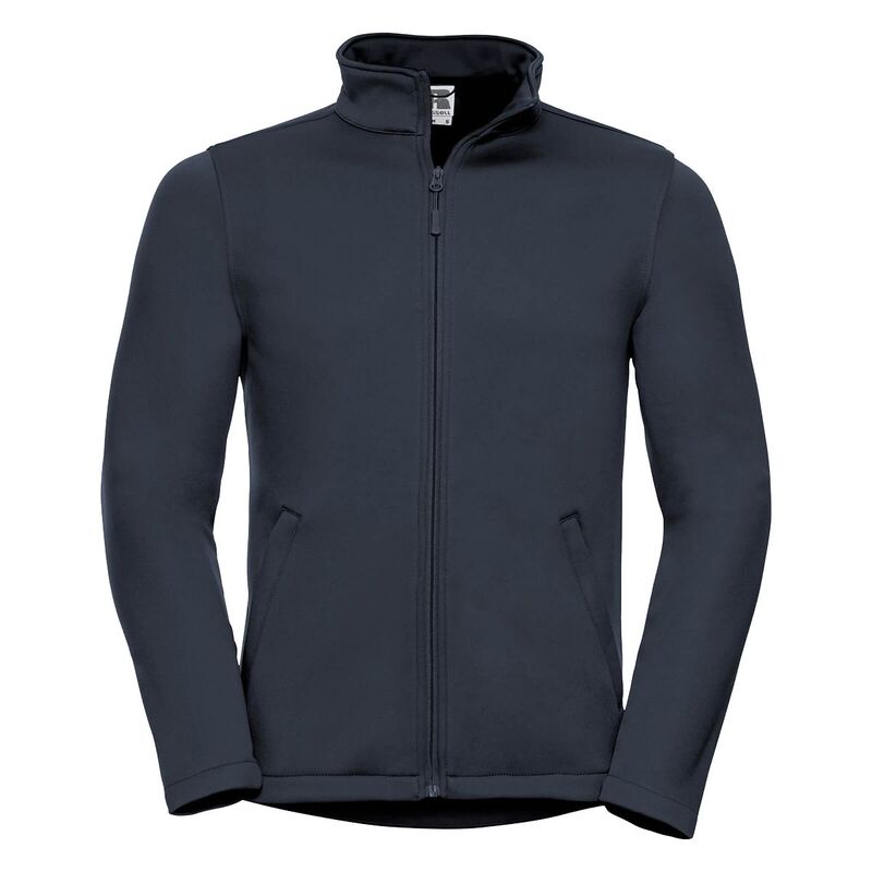 ラッセルアスレチック レディース アウター ジャケット・ブルゾン Russell Athletic Russell Mensmart Softshell Jacket French Navy ネイビー｜ReVida 店