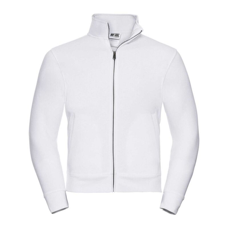 ラッセルアスレチック レディース アウター ジャケット・ブルゾン Russell Athletic Russell Mens Authentic Sweat Jacket White ホワイト｜ReVida 店