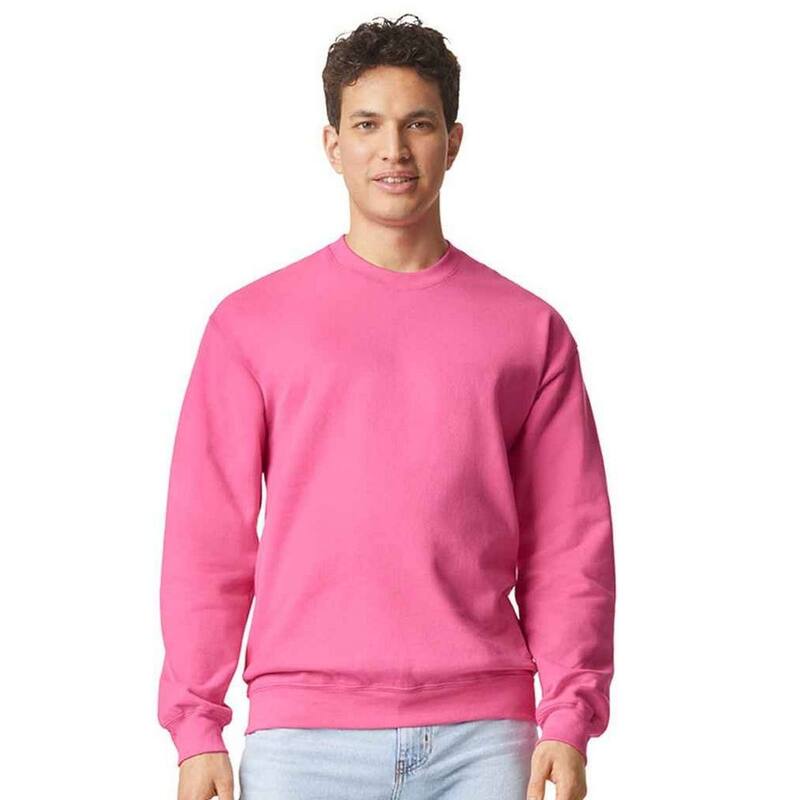 ギルダン レディース トップス Tシャツ スウェット Gildan Mensoftstyle Midweight Sweatshirt Pink Lemonade ピンク｜ReVida 店