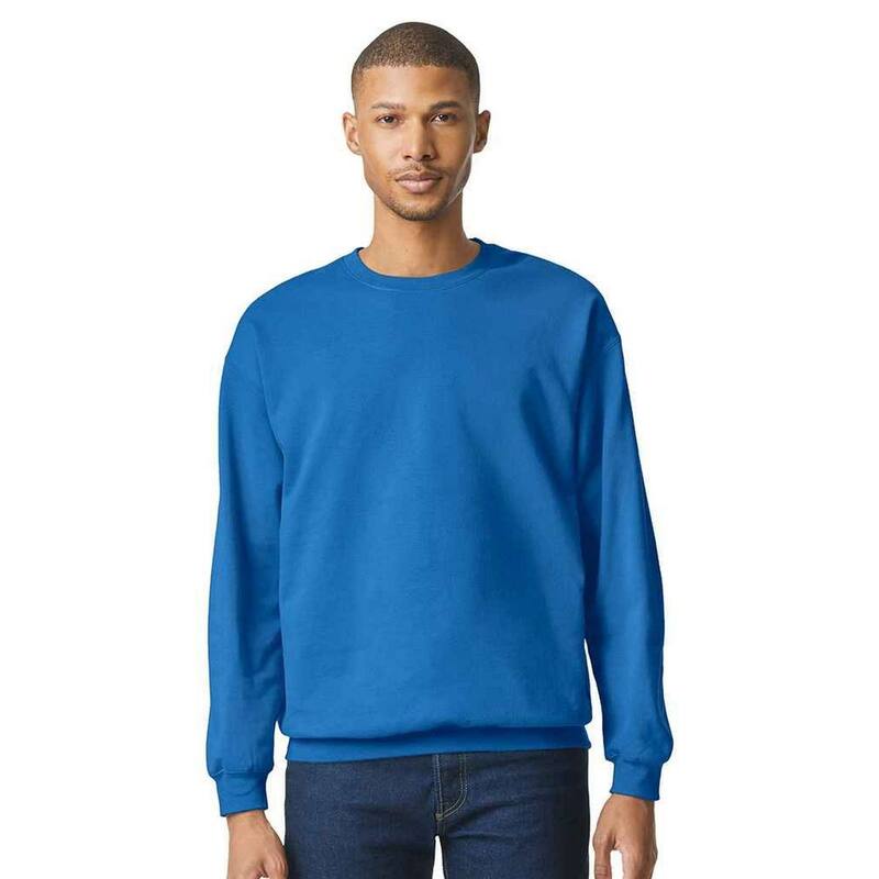 ギルダン レディース トップス Tシャツ スウェット Gildan Mensoftstyle Midweight Sweatshirt Royal Blue ブルー｜ReVida 店