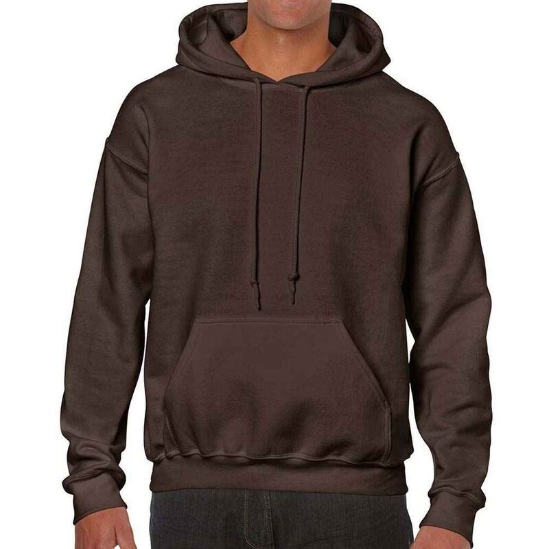 ギルダン レディース トップス Tシャツ パーカー Gildan Unisex Adult Heavy Blend Hoodie Dark Chocolate チョコレート